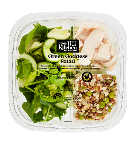 Coles Kitchen Salads Green Goddess Salad 250g